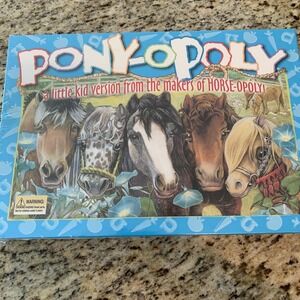 Pony-Opoly By Late In The Sky New Still In Shrink Wrap